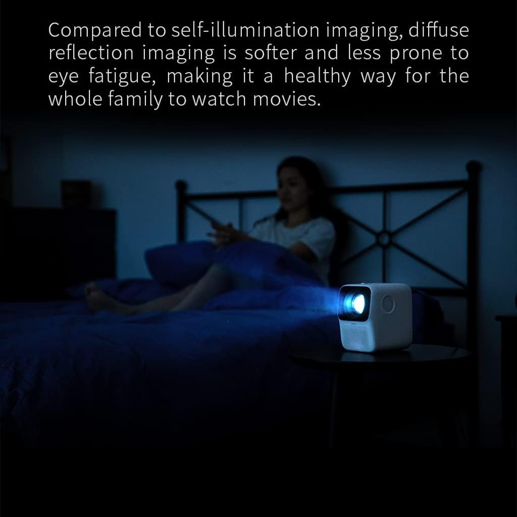 T2 Max Projector 1080p Mini Led Portable Full Projector 4k 1920*1080p Keystone Correction for Home ( Color : D ) (D )