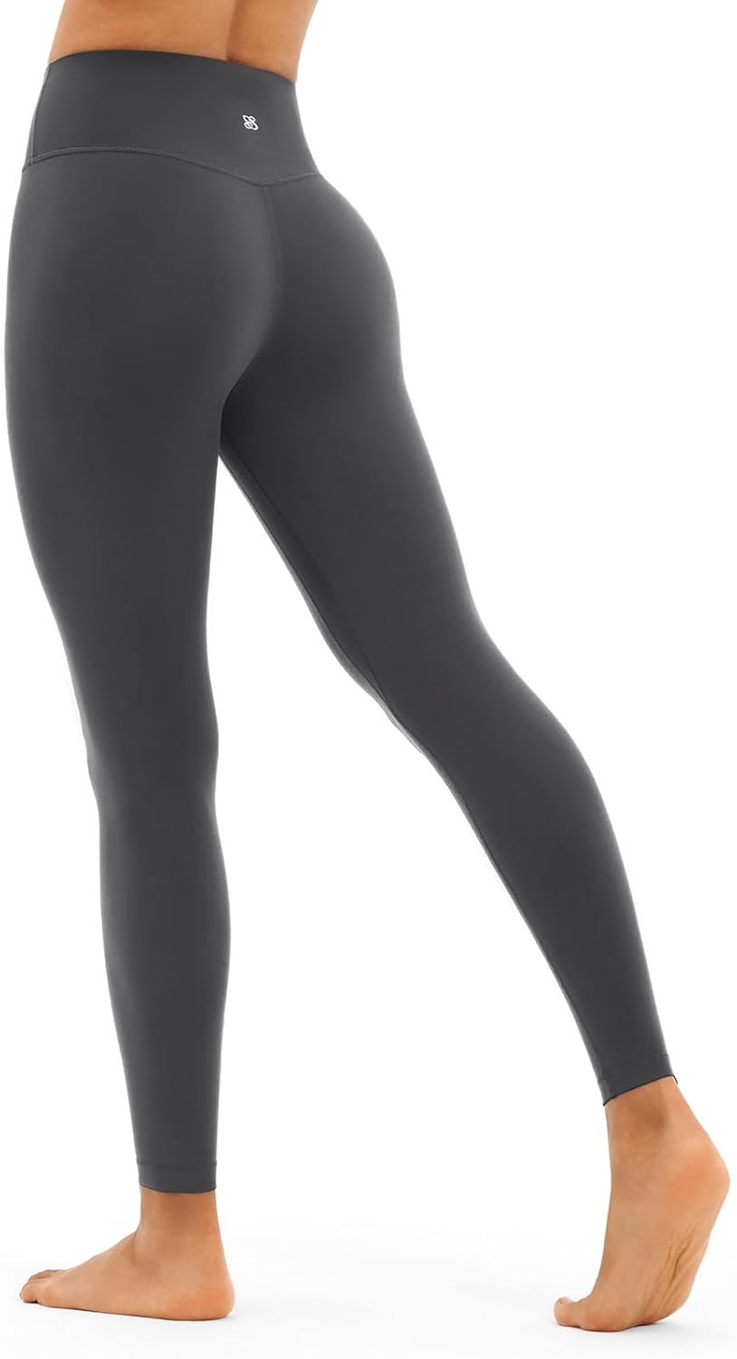 High Waisted Leggings for Women - Athletic Running Gym Leggings for Activewear and Training