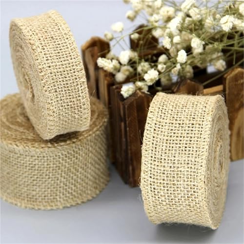 Ruban de jute naturel 5m pour réussir vos emballages et décors sans effilocher