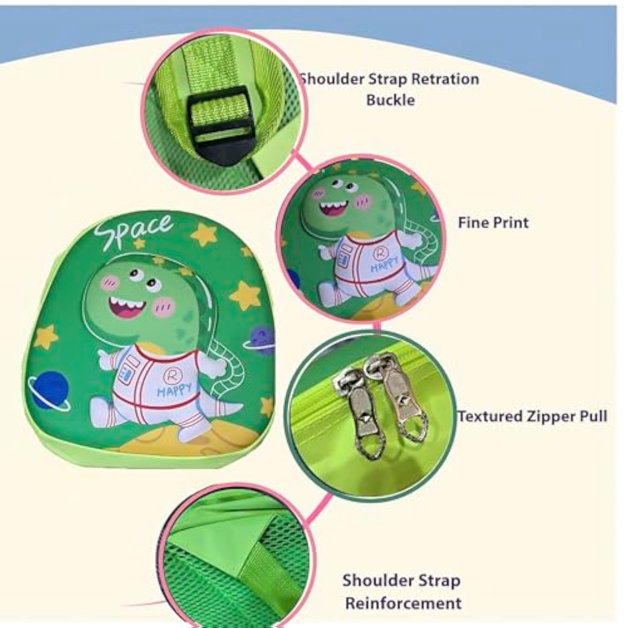 Children's Cartoon Animal EVA Backpack for Preschool