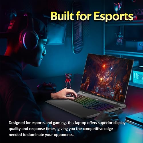 Image of Lenovo Legion 5 16 inch WQXGA 240Hz Gaming Laptop, Intel Ultra 9 275HX, NVIDIA GeForce RTX 5060, 64GB DDR5, 5TB Storage (4TB SSD+1TB Docking Station Set), 24-Zone RGB Backlit Keyboard, Win 11 Pro, Gray