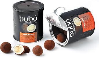 Bubo Barcelona Chocolate Fruit Macadam 3.5 oz 100 g