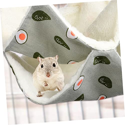 Ipetboom 10 Pçs Rede Cobaia Cama Hamster Acessórios Gaiola Furão Cobaia Esconderijo Gaiola De Rato A