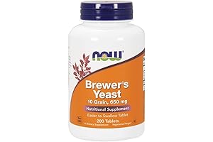 NOW Foods Brewer's Yeast for Lactation Support and Postpartum Recovery