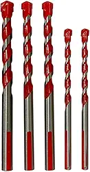 WESTERN - Jogo 5 brocas de torção Triangular fura tudo