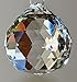 Crystal Sphere Sun-catcher Hanging Ornament, Chakra Rainbow Decoration, Window Suncatcher
