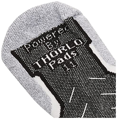 Thorlos Experia Thin Padded Ankle Sock, 3Pack Black L by Thorlos - Image 2