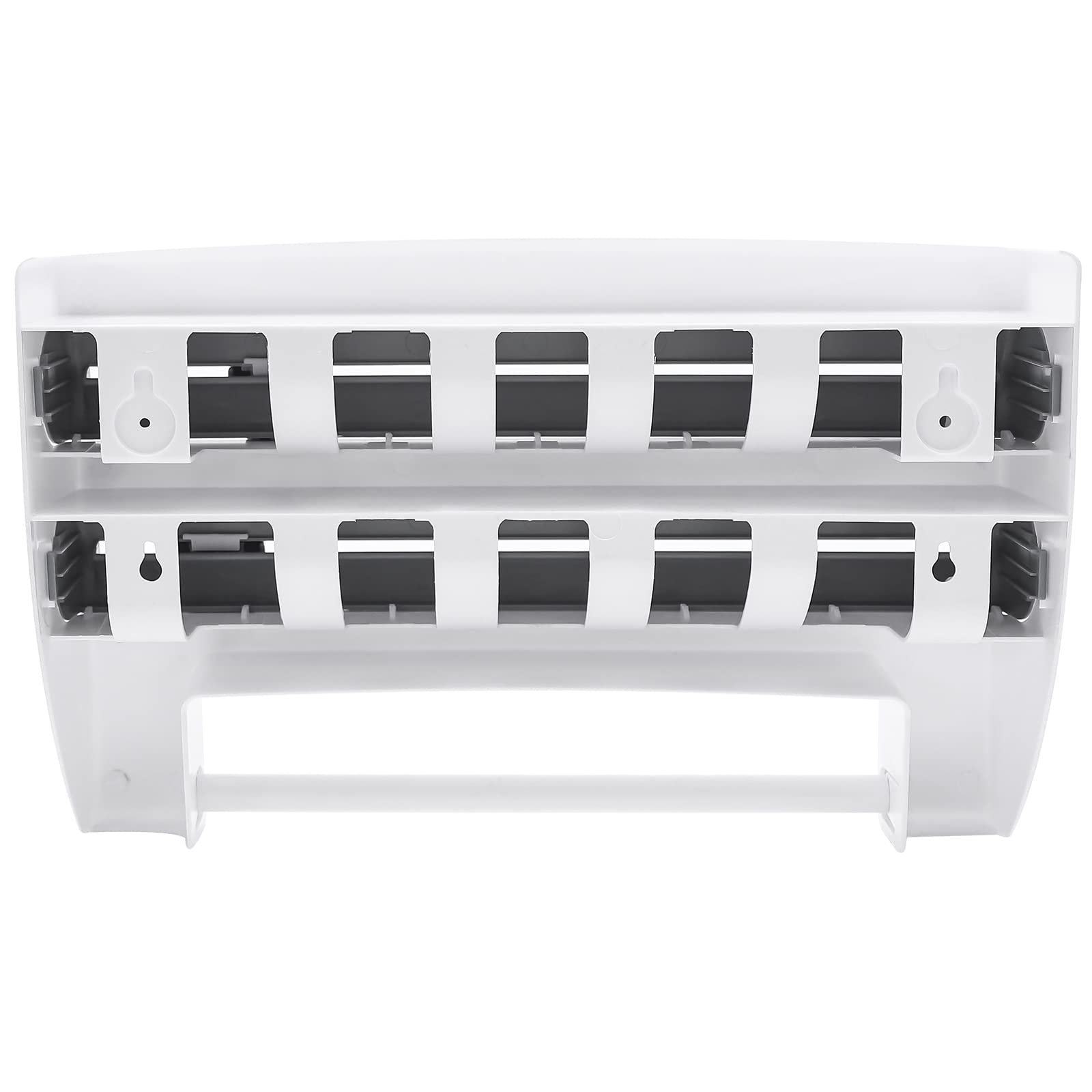 Portarotolo 4 in 1 da cucina, 39 x 10 x 24 cm, con coltello speciale