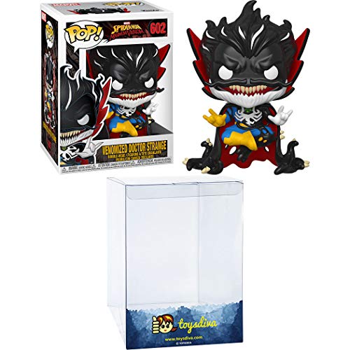 Venomized Doctor Strange: Funk o Pop! Vinyl Figure Bundle with 1 Compatible 'ToysDiva' Graphic Protector (602 - 46458 - B)
