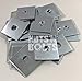 Price comparison product image M10 x 50 x 50 x 3 Thick Square Plate WASHERS ZINC Plated - Pack of 20