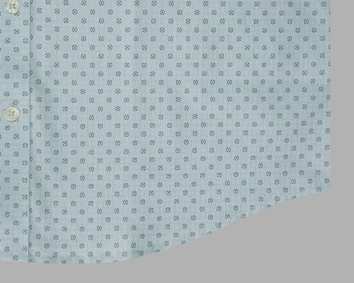 Image of GHPC 100% Cotton Printed Half Sleeves Regular Fit Formal Shirt for Men