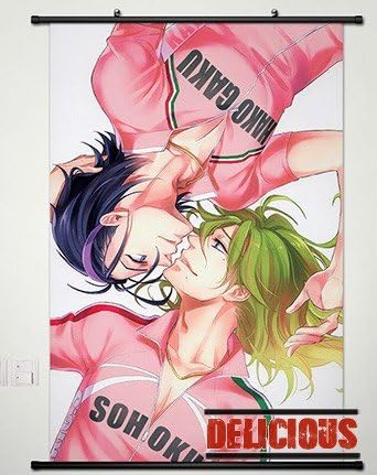 Home Decoration Anime Yowamushi Pedal High School Bike Sporting Racing POSTER WALL Scroll Cosplay 23.6 x 34.5 inches -020