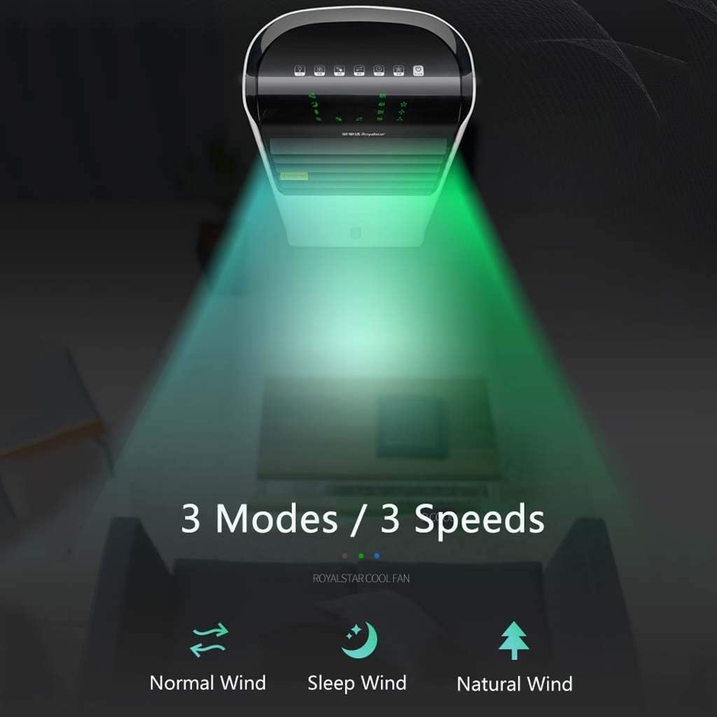 Air Cooler for Home Office Evaporative Coolers Evaporative Cooler Portable Bladeless Air Cooler Electric Fan Humidifier with Remote Control 3 Modes Air Conditioner for Home Office
