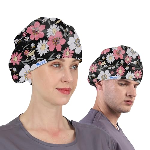 Image of GUOER Hat Bouffant Cap One Size Multi Color