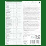 Grüne Mutter 2.0 - Das Original - Greens Shake - Akazienfaserpulver, Weizengras, Brennnessel, Mariendistel, Alfalfa, Chlorella und mehr - Smoothie Shake - 600g Pulver - Alpha Foods