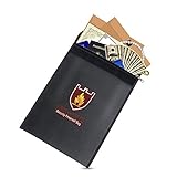 ❤ und haben Peace of Mind Sleep EASY wissen, dass Sie geschützt sind – die hitzebeständige Geld Tasche schützt Ihre Dokumente und Dateien inklusive Gesetzlicher Verträge, Pässe, Lizenzen, USB-Sticks, Festplatten und CD 's, Laptops, Taten, Urkunden, Münzen, Bargeld, Autogramme, Briefe, erbstücken, kostbare Fotos, Geld und vieles mehr. Diese Fire Resistant Tasche ist auch Gun Eigentümer Best Friend für Aufbewahrung von Handfeuerwaffen oder haben einfachen Zugang während immer noch Fire Schutz erha