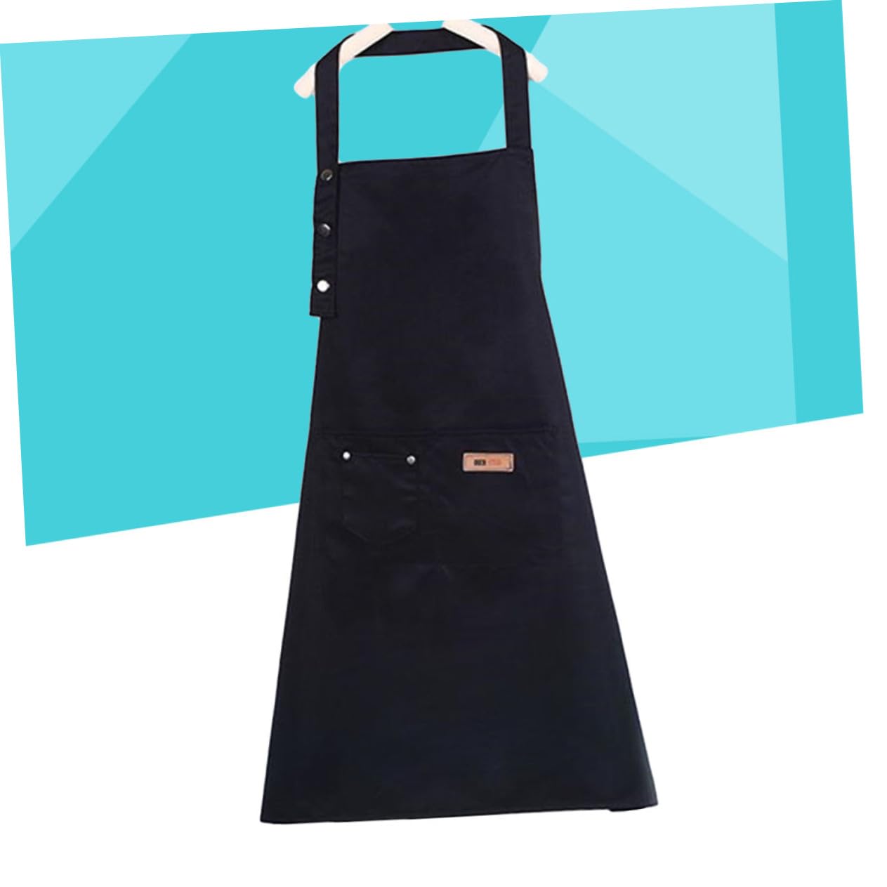 TOPBATHY 2 Pz grembiule in cotone tinta unita Grembiule regolabile grembiule antiolio grembiule da officina grembiuli per uomo bavaglini scamiciato a prova di olio bavaglino da cucina tasca