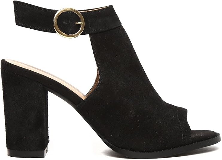 Westies Botín Negro Sandalia para Mujer Negro Talla 23 : Amazon.com.mx:  Ropa, Zapatos y Accesorios