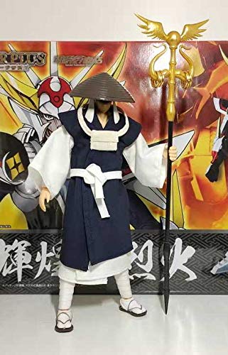 Amazon | 鎧伝サムライトルーパー 迦雄須 動フィギュア 約16cm 錫杖 非