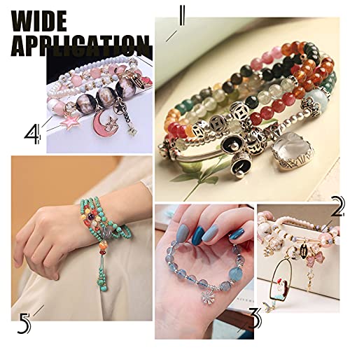 PH PandaHall 300pcs 6 Style Antique Silver Spacer Beads, Tibetan Metal Alloy Tube Spacers Flower Flat Rondelle Small Loose Beads for Bracelet Necklace Earring Jewelry Making Supplies4