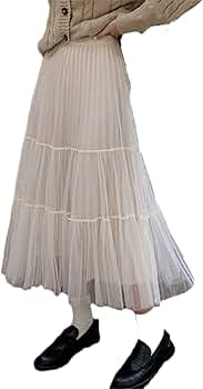 Amazon.com: Women 78 Cm Length Big Swing Tulle Skirt Women