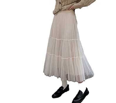 Amazon.com: Women 78 Cm Length Big Swing Tulle Skirt Women