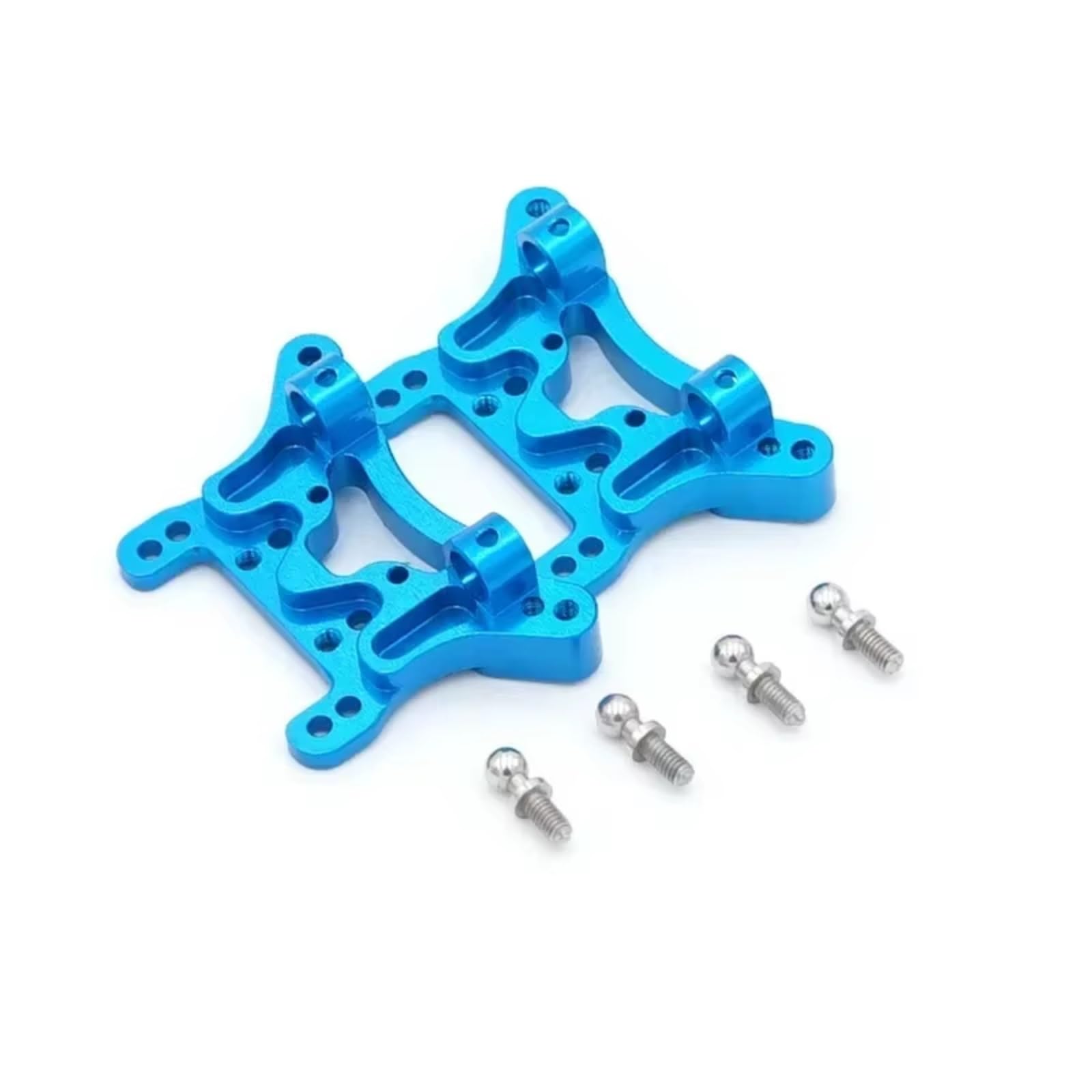 Accessoires Véhicules Rc pour Wltoys A959-B A949 A959 A969 A979 K929 Carte D'amortisseur en Métal Pièces De Voiture RC Mise À Niveau