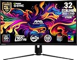MSI MAG 321CUP 315 Zoll UHD Curved Gaming Monitor - 1500R 3840 x 2160 VA Panel, 160Hz - 1ms, Adaptive-Sync - DP 14a, USB Type-C (DP alt, w- 15W PD), HDMI 21 CEC