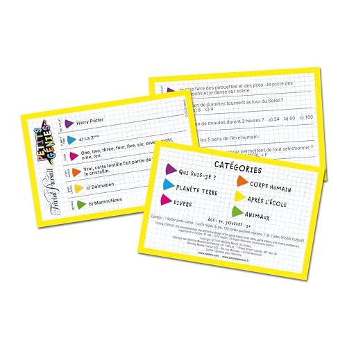 Jeu de culture générale Winning Moves Trivial Pursuite Voyage Les Petits Génies - vue 4