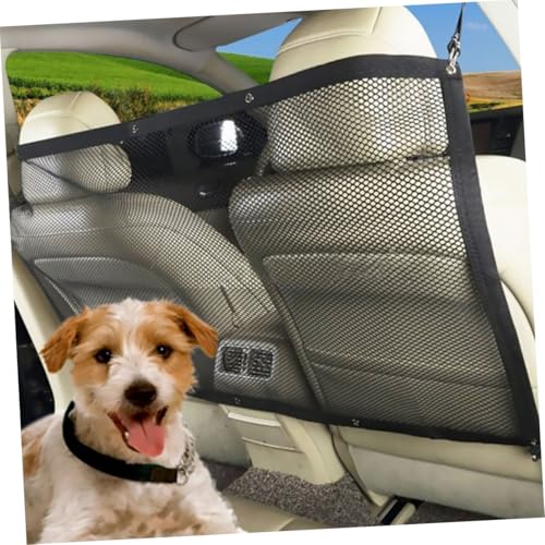 Grille de sécurité voiture pour chien à installation rapide en nylon - 5