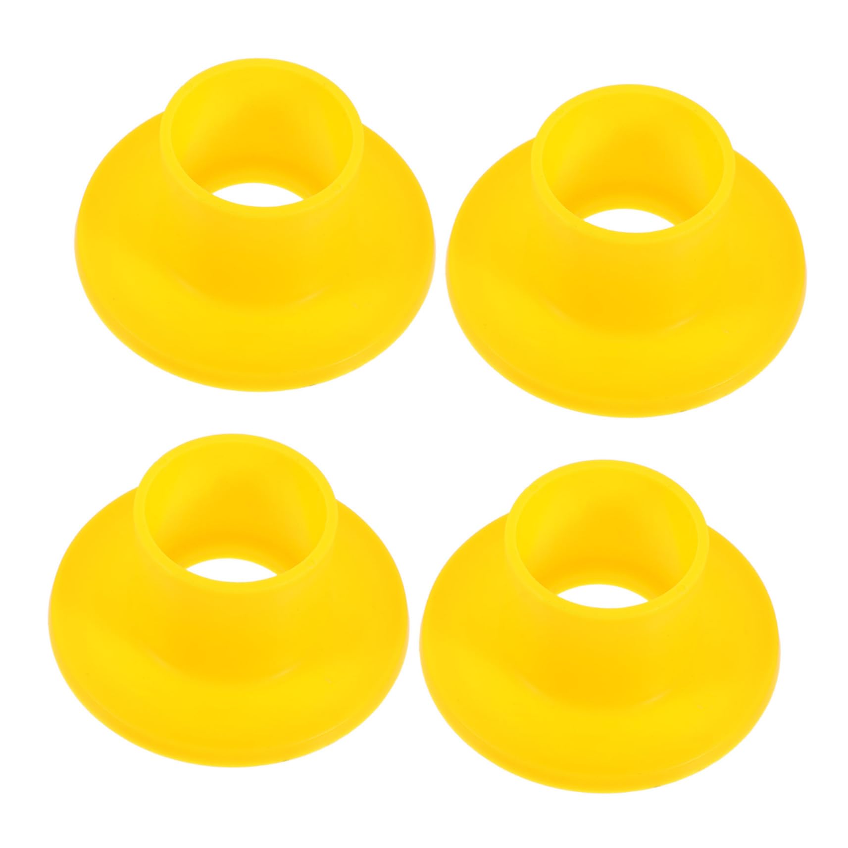 Sosoport Plastic Base Steel Tube Foot Covers 4pcs Protective Foot Plate Slip-resistant for Boys and Girls' Play