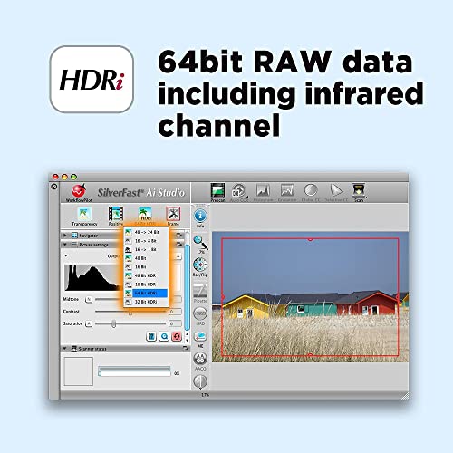 Plustek Opticfilm 8200I Ai Film & Slide Scanner Converter + 35Mm Mounted Slide Holders Kit + 35Mm Negative Film Stripe Kit #TOP7
