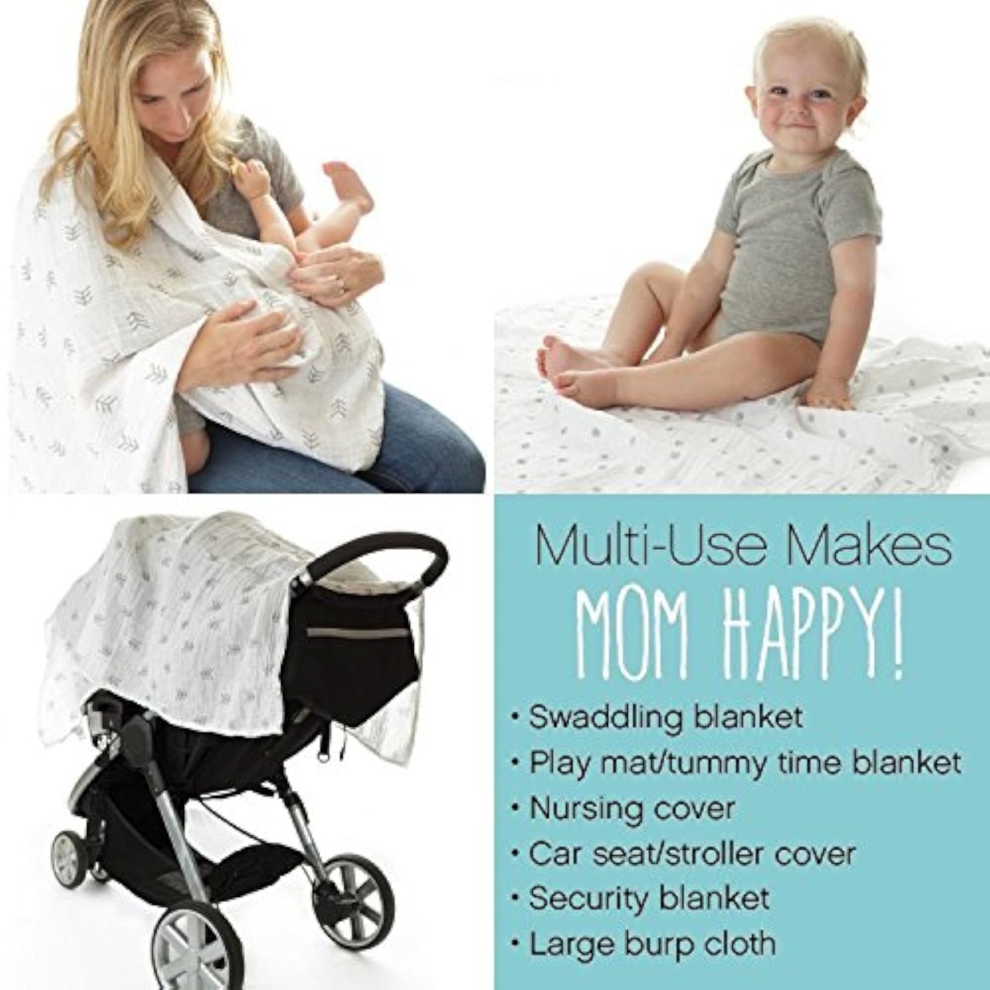 Hosiery Cotton Cloth Swaddle/Wrapper/Blanket for Newborn