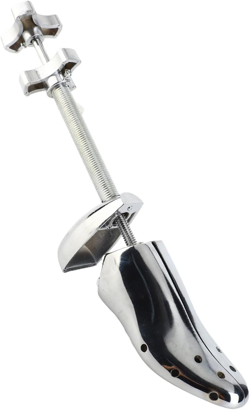 Professional Shoe Stretcher, Aluminum Alloy Shoe Widener Expander, Adjustable Shoe Trees for Various Shoes, Perfect for Leather, Suede, Flats, Sandals, Oxfords, Sneakers and Boots (Double Plate Men