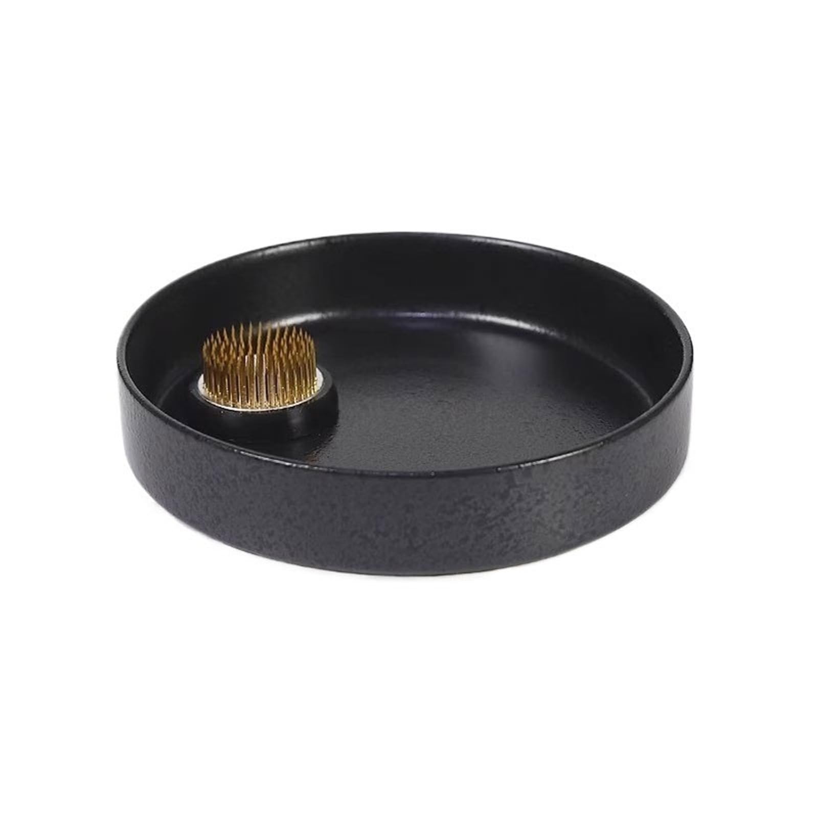 K5C7S3W9D6 plant dish saucer Flower Pot Saucer Ceramic with Kenzan Floral Arrangement Drip Base Trays for Garden Indoor Outdoor