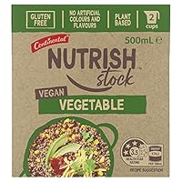 CONTINENTAL Continental Nutrish Liquid Stock Vegan Vegetable 500 ML, 500 ml