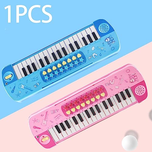 Amagogo Piano numérique électronique, Clavier pour Enfants, Jouet de Puzzle Multifonction à 37 Touches Portable avec Support de Musique Piano à , Bleu - Les Beatles, Paul McCartney, John Lennon, RIngo Starr, George Harrison Amagogo Piano numérique électronique, Clavier pour Enfants, Jouet de Puzzle Multifonction à 37 Touches Portable avec Support de Musique Piano à , Bleu – Image 5