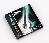  Saiten HCS-Set+D Classic Medium Höfner Spannung für Konzertgitarre