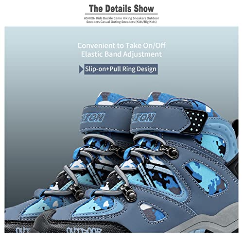 Littleplum Boys Hiking Boots Outdoor Shoes Trekking Ankle Boots Non-Slip Walking Shoes Snow Booties For Kids Girls #TOP4