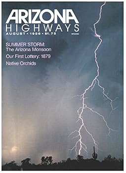 Paperback Arizona Highways Magazine August 1986 Volume 62 Number 8 Book