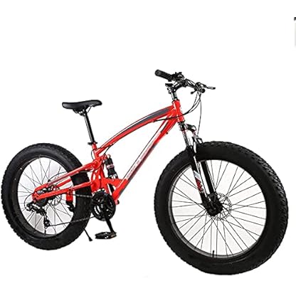 ZHJBD Worth Having - Mountainbike, für Doppelscheibenbremsstrand Fahrrad Schnee Fahrradlicht Hohe Kohlenstoffstahl 26-Zoll-Mountainbike, für städtische Umwelt und Pendeln und von der Arbeit