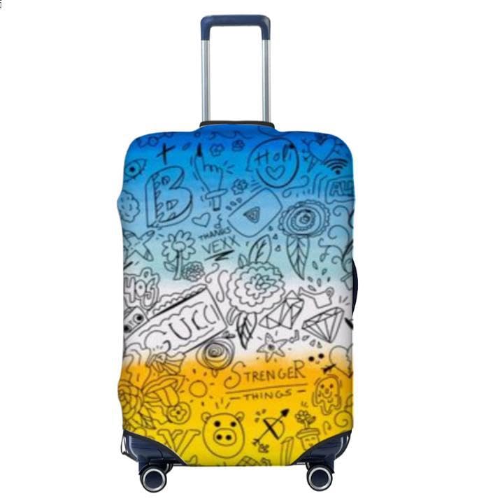 Housse valise XL robuste pour protéger un grand bagage des chocs