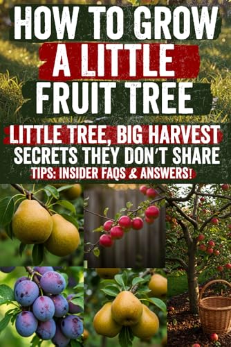 How to Grow a Little Fruit Tree: Grow Juicy Fruit in Tiny Spaces: The Complete Guide to Dwarf Trees, Backyard Orchards, and Year-Round Harvests—Even If You’re a Beginner. No Big Yard? No Problem