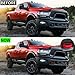 Custom Tow Hook Covers Fits for 2019-2025 RAM 2500/3500,Tow Hitch Cover Car Tow Hooks Compatible with Dodge RAM 2500 and RAM 3500 Accessories 2019-2025 (Red)