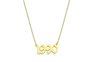 Celebrate Generations with Our Timeless 1990 Necklace