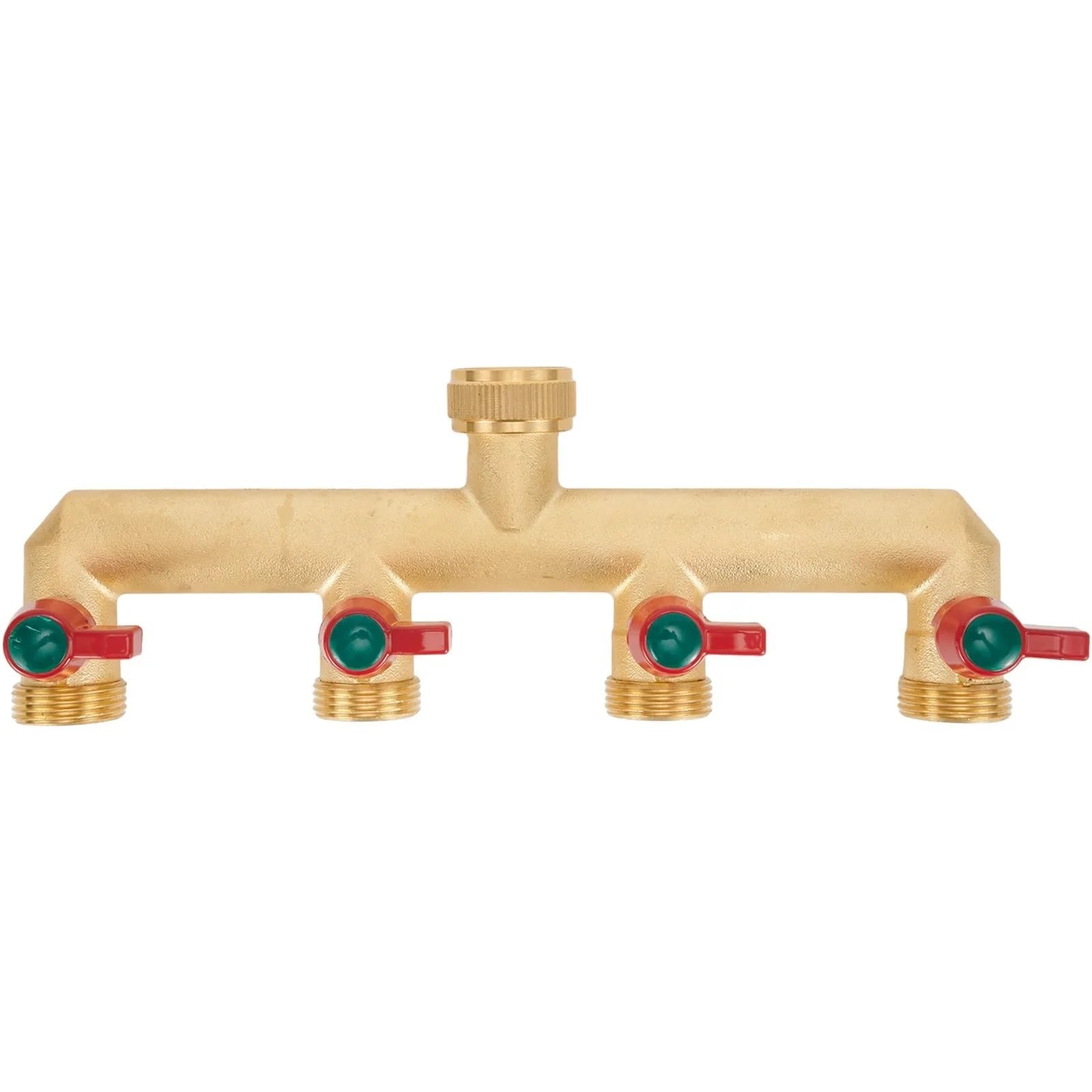 Brass 4 Way Water Tap Distributor