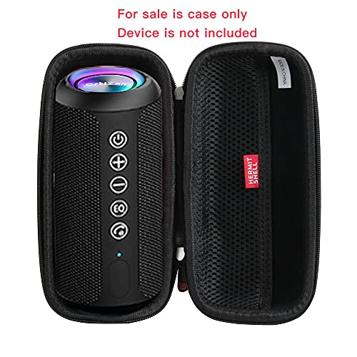 Hermitshell Hard Travel Case for Ortizan Portable Bluetooth Speaker IPX7 Waterproof Wireless Speaker (Black)