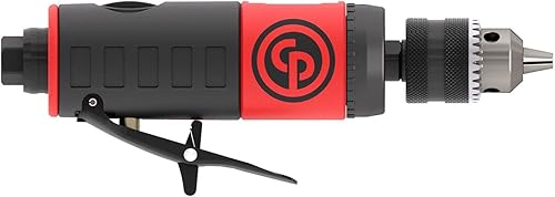 Chicago Pneumatic CP871C - Portabrocas Jacobs de 3/8 pulgadas (0.394 in), ligero, alta velocidad, 0.47 HP / 350 W - 22000 RPM