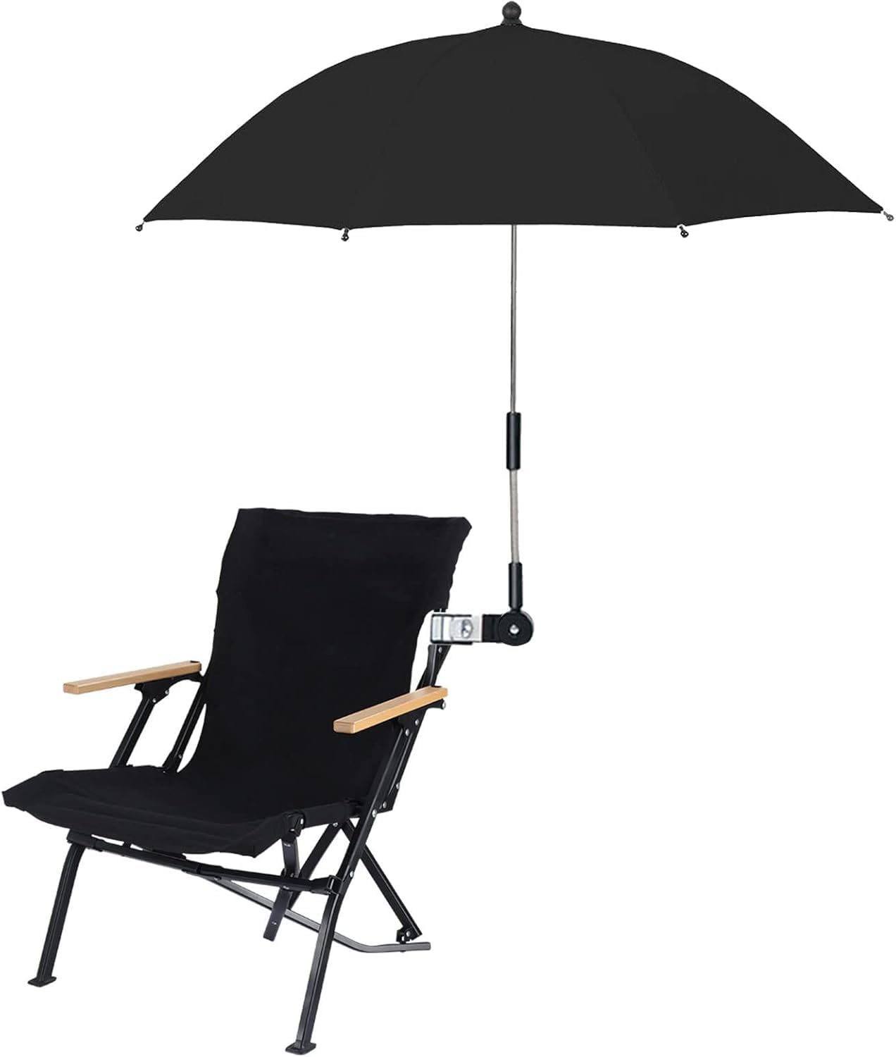 Chair Umbrella With Clamp Portable Clip On Umbrella For Beach