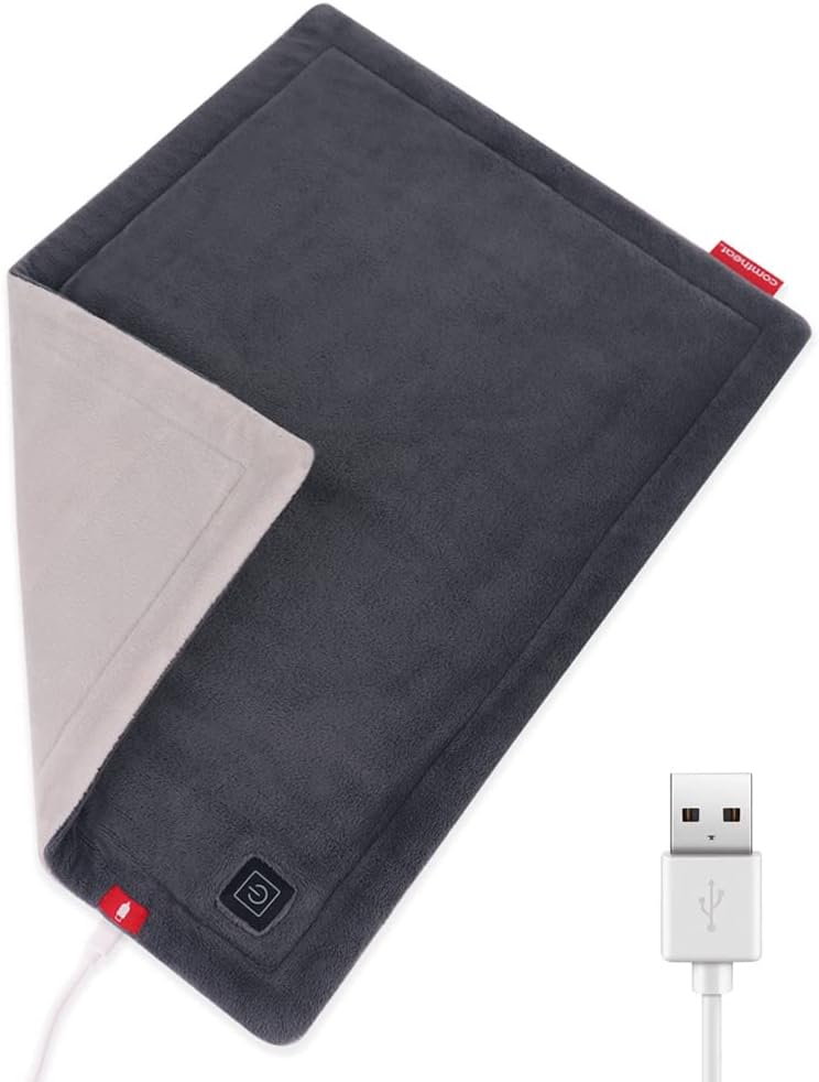 Comfheat USB Heating Pad for Car, 5V 16"x 12" Portable